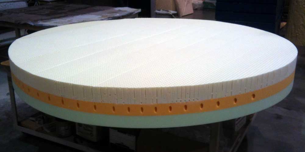 90-inch Round Latex Mattress