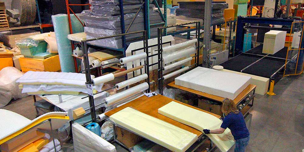 foam mattress production line